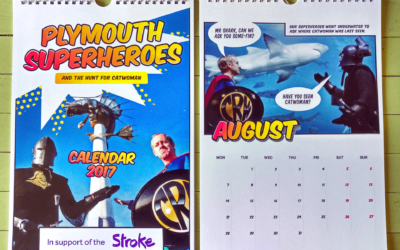 Plymouth Superheroes Calendar Raises Awareness of Strokes